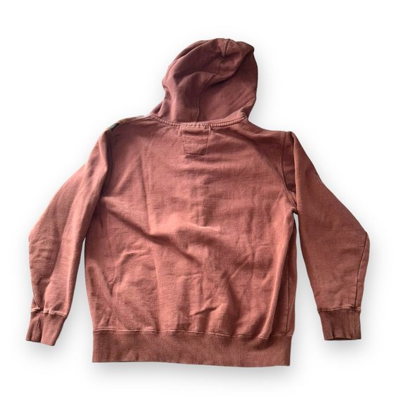 π2/$20π Billabong Kids' Zipup Hoodie, Rust, Medium - Picture 3 of 7